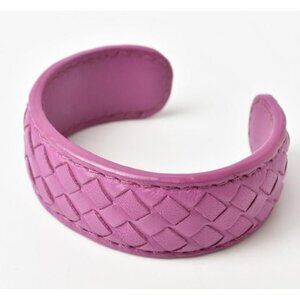 Bottega Veneta Bracelet Bangle in Nappa Light Purple